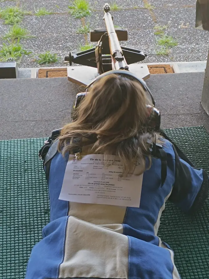 Tir compétitif avec mousqueton